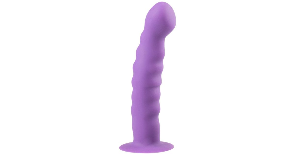 K P Silicone Suction Cup Dildo Purple Dildo Mshop Se