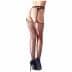 Net Stockings w. Red Lace Up S/M