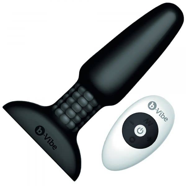 B-Vibe Rimming Plug Black