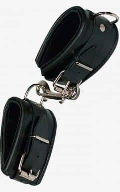 Bondage Leather Cuffs Padded