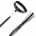 Bijoux Indiscrets Maze Tassel Chocker Black