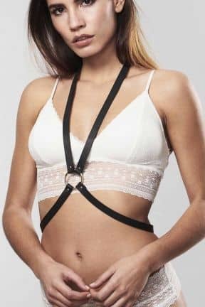 Rollspel Bijoux Indiscrets Maze 8 Harness Black