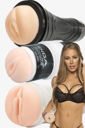 Sexleksaker för par Nicole Aniston + Techa Masturbator + Pussy to go