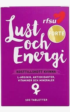 Lustökande RFSU Lust & Energi till Kvinna