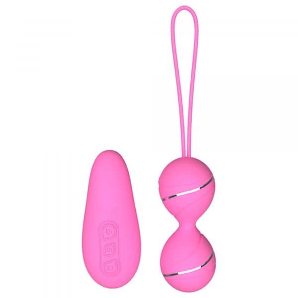 Pink Vibrating Remote Control Egg