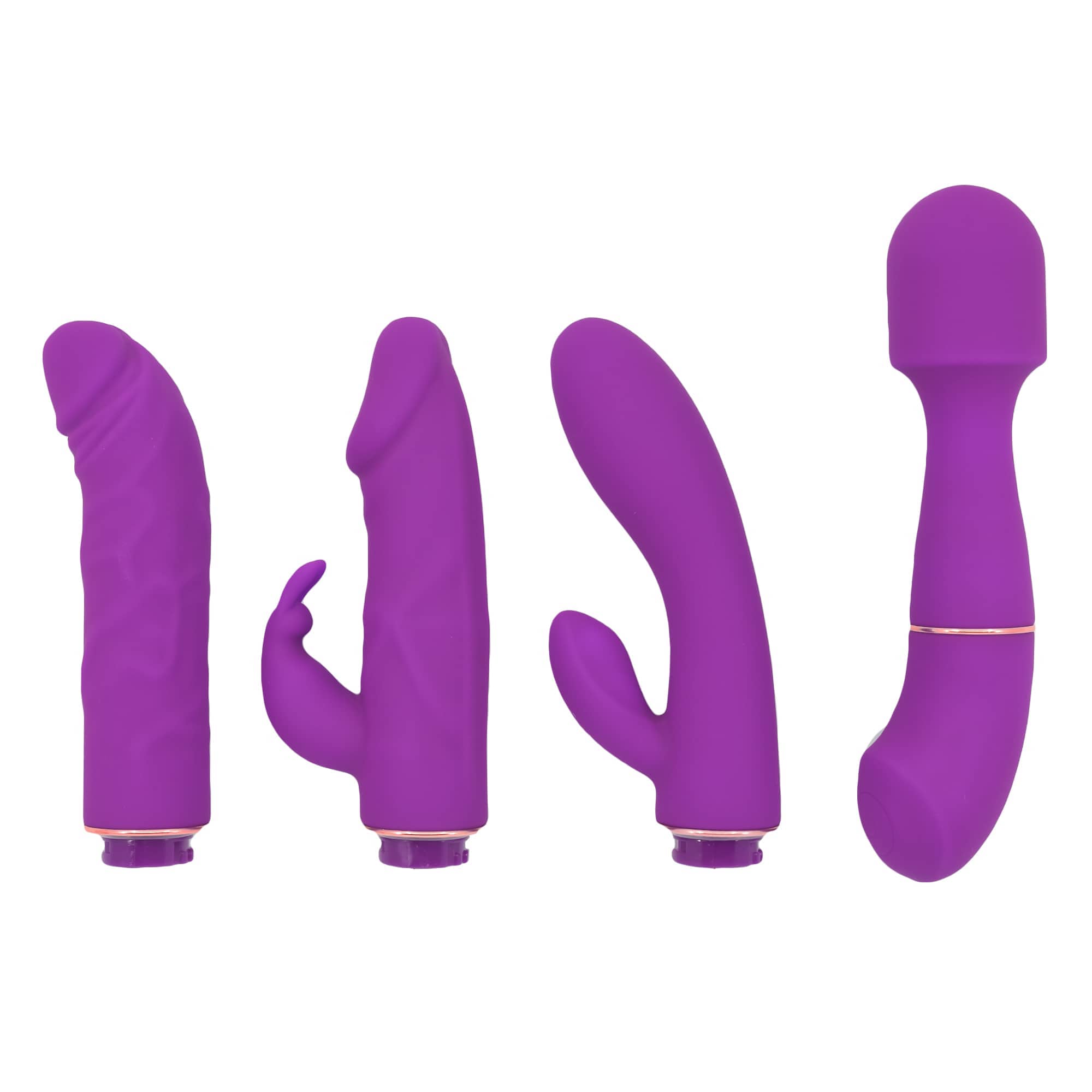 Köp Ultimate Vibrator Kit 4 bästa sexleksaker i ett kit!