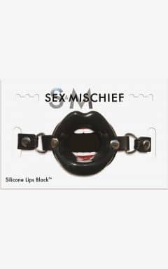 BDSM-fest S&M - Silicone Lips Black