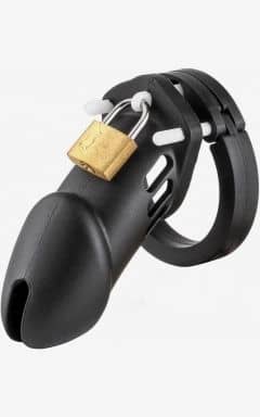 BDSM Kyskhetsbälte - Cock Cage Black Silicone  