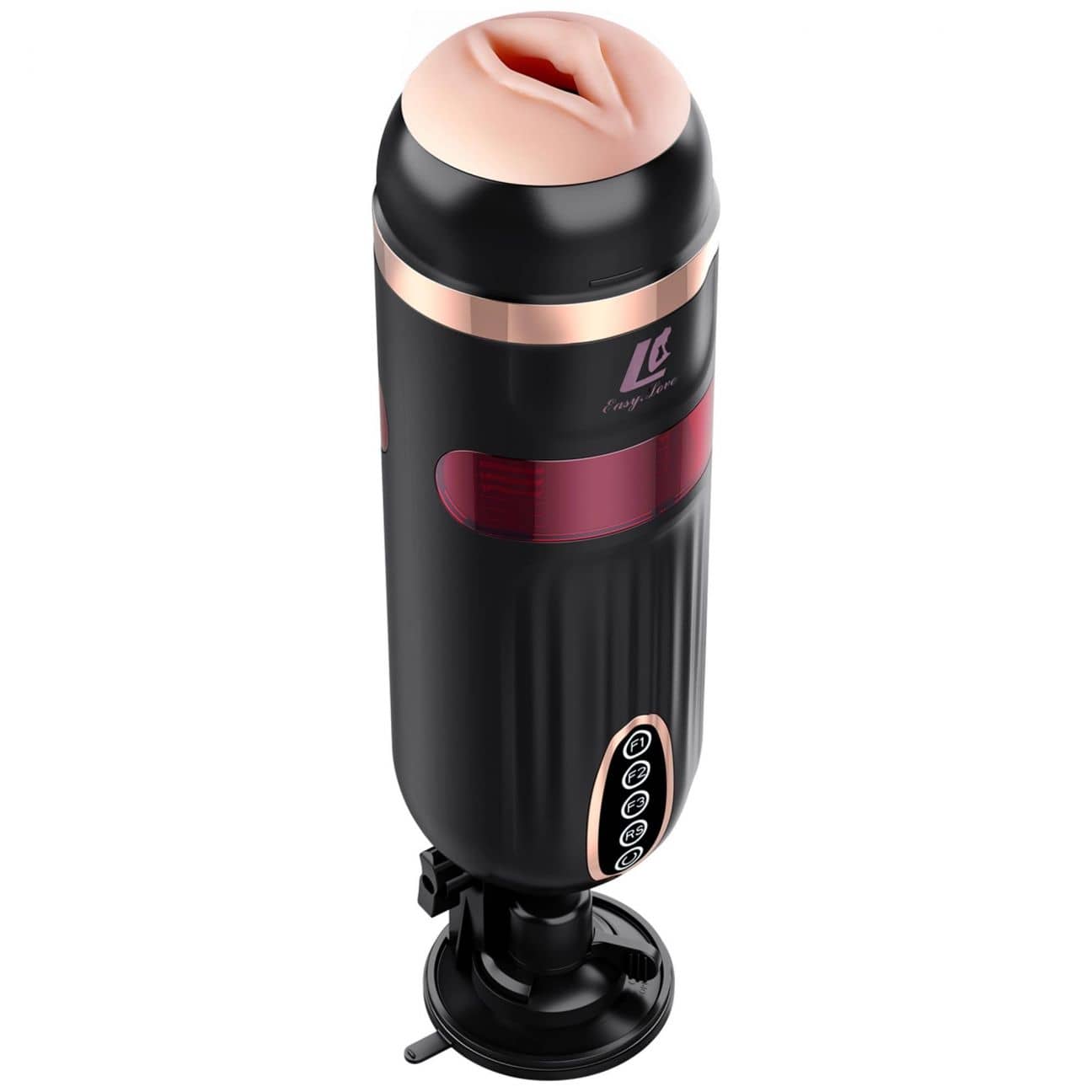 Automatic Luxury Masturbator svart – vinkel 2