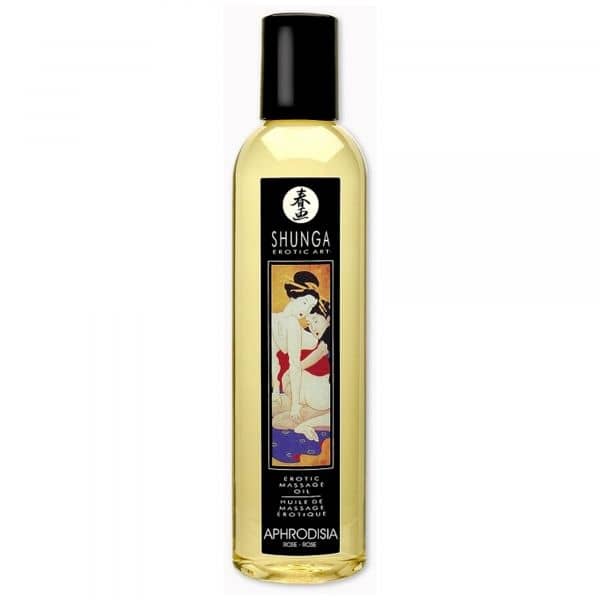 Shunga Massage Oil Aphrodisia (Rose)