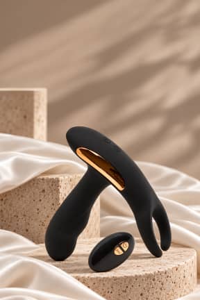Prostata Massage Scorpio - Prostatastav som styrs med fjärrkontroll, har två vibratorer och en inbyggd värmefunktion.