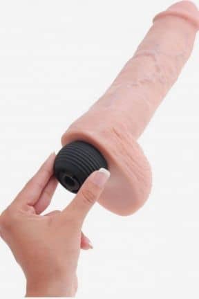 Njutningsleksaker King Cock sprutande sperm dildo