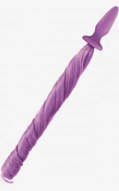 Anal Leksaker Ns Novelties Unicorn Tails Pastel Purple Buttplug