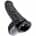 King Cock Cock svart dildo 25 cm