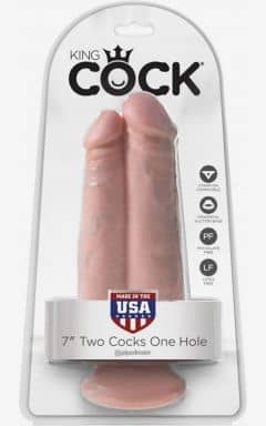 Alla King Cock Two Cocks One Hole