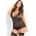 Lace Time Garter Chemise Set 3XL