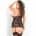 Lace Time Garter Chemise Set 3XL