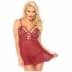 Sheer Lace Babydoll and String