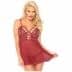 Sheer Lace Babydoll and String