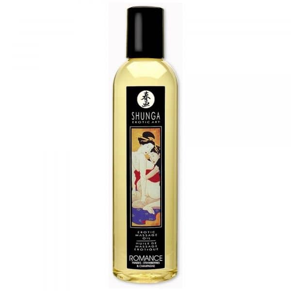 Massage Oil Strawberry Wine - Romance