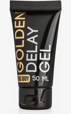 Sexleksaker för män Big Boy Golden Delay Gel 50ml