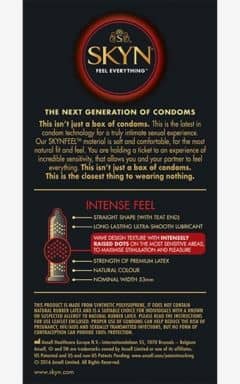 Kondomer Skyn Condoms Intense Feel 10-pack