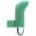 Laguna Finger Vibrator Tiffany Blue