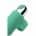 Laguna Finger Vibrator Tiffany Blue