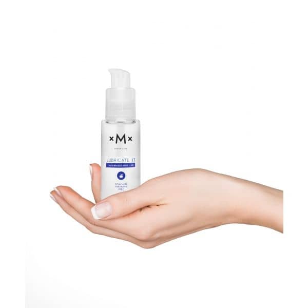 Lubricate:IT H2O Based Anal 50 ml närbild etikett