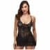 Baci - Mini Lace Chemise Black