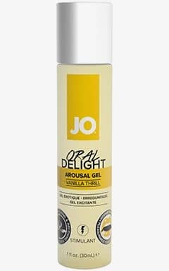 Lustökande & fördröjande System Jo Oral Delight Vanilla