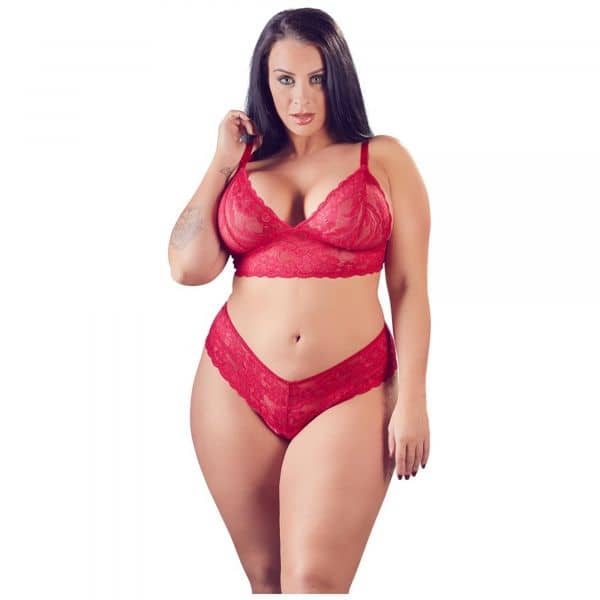 Diva Lace Set Red XL