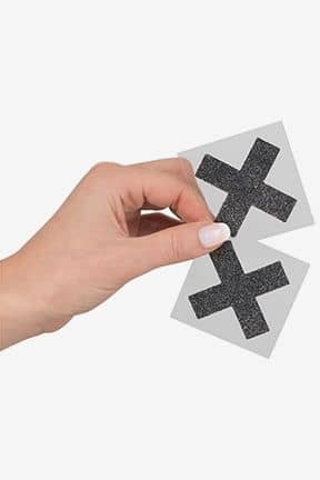 Black Friday Nipple Sticker Cross Black