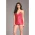 Sandra Satin Plunge Babydoll