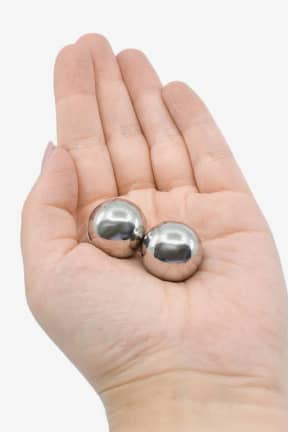 Knipkulor & Geishakulor Geisha Balls Silver