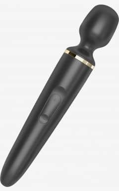 Bakifrån Satisfyer Wand-er Woman Black/Gold