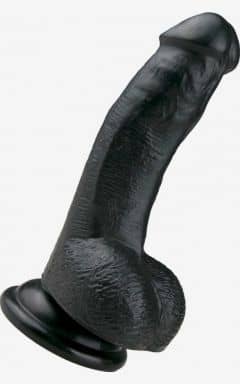 Dildo Realistic Dildo Black 15 cm