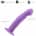 Silicone Suction Cup Dildo Purple