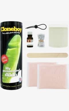 För honom Cloneboy - Dildo Glow In The Dark Nude