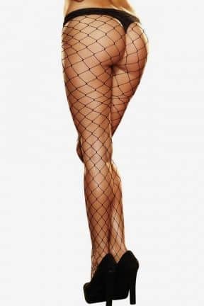 Alla Lapdance - Big Net Pantyhose Black