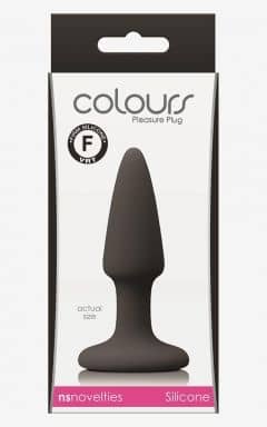 Analplugg  & Buttplug Colors Pleasures Mini Plug Black