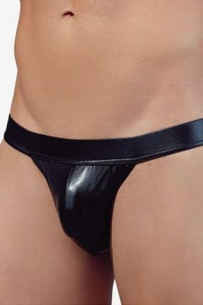 Sexiga Underkläder Jockstrap Wetlook Black