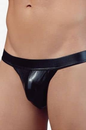 Alla Jockstrap Wetlook Black