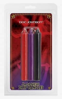 Bondage / BDSM Japanese Drip Candles 3pack