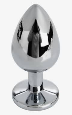 Buttplug Pleasure Steel Plug With Crystal