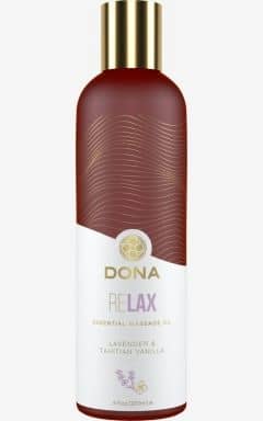 Glidmedel Dona - Massage Oil Lavender & Vanilla 120ml