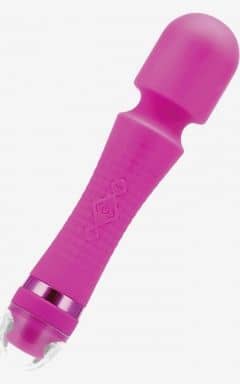 För kvinnor Suction Double End Wand Pink