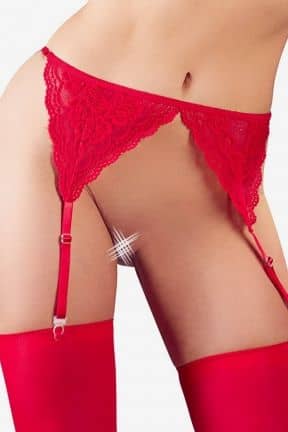 Sexiga Underkläder Mandy Mystery Garter Belt Red