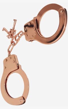 BDSM Metal Handcuffs Rose Gold