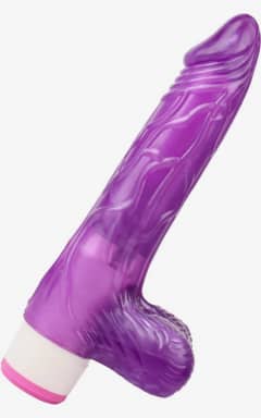 Dildos med vibrator Basic Luv - Sparta Vibrator Purple
